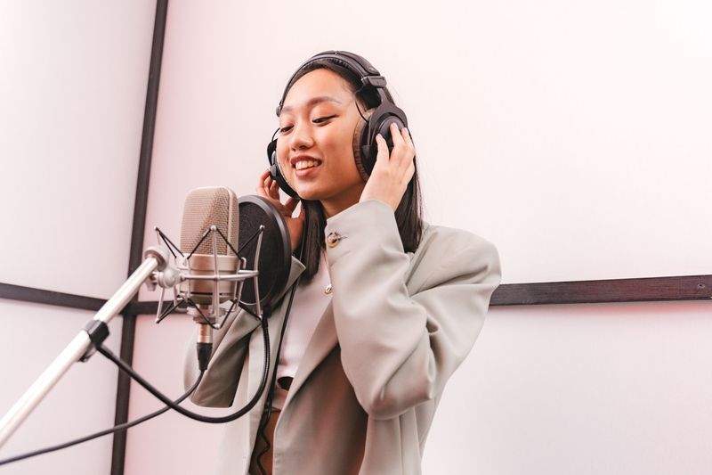 Grabación de voice-over para vídeos corporativos